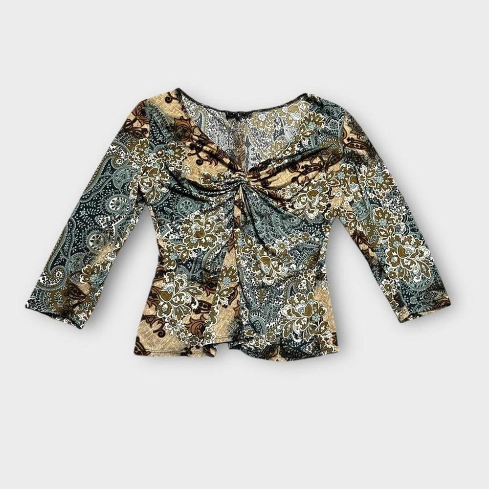 Lily Women's Multi and Green Blous